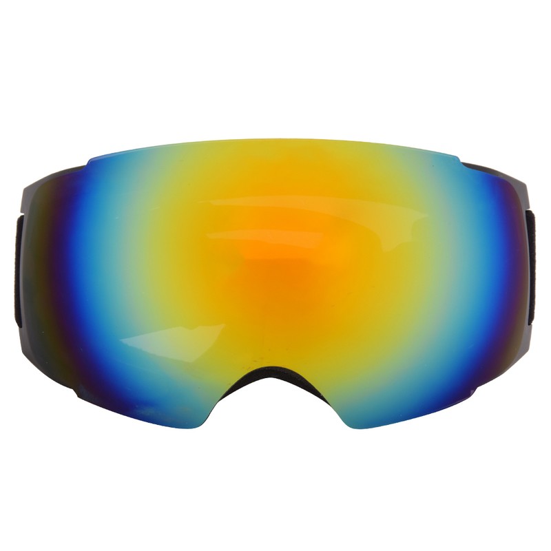 Outdoor Magnet Double Layer Antifog Skiing Goggles for Climbing Snowboardinggolden