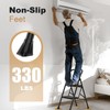 HBTower 2 Step Ladder, Step Stool for Adults,2 Step Ladder