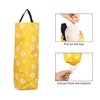 QIANRENON Kitchen Grocery Plastic Trash Bag Holder Washable Wall Mount