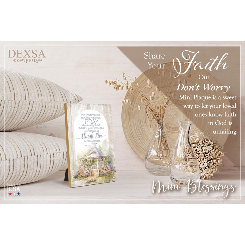 Don't Worry About Anything Mini Plaque