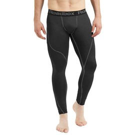 Roadbox Compression Pants Men Thermal Base Layer Bottoms Outdoor Sports Tights Leggings