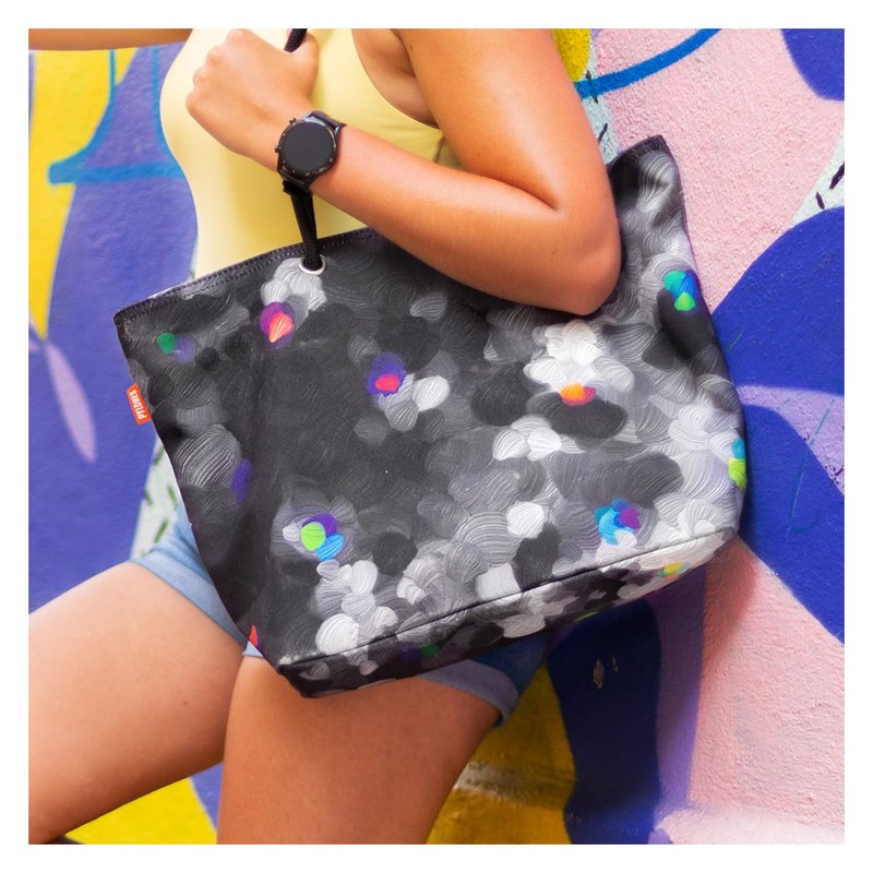 Pylones, My Daily Bag 2 Shopping Bag - Black Palette,