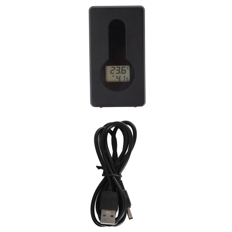 Weather Stations Wireless Indoor Outdoor Color Display Black 3 Channels