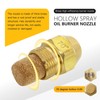INGQI Upgraded .65-70A Oil Burner Nozzle Fit for Delavan Hollow