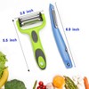 Multi 3-in-1 Vegetable Peeler Set - for Potato, Carrot, Cucumber,