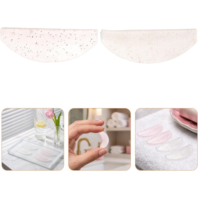 Levemolo 2 Pares Almohadillas Autoadhesivas para Lifting de Pestañas de