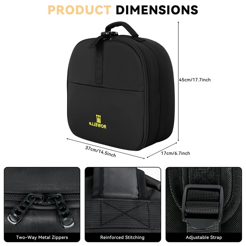 ROWELL Travel Conga Carrying Bag Compatible with 10 inch &