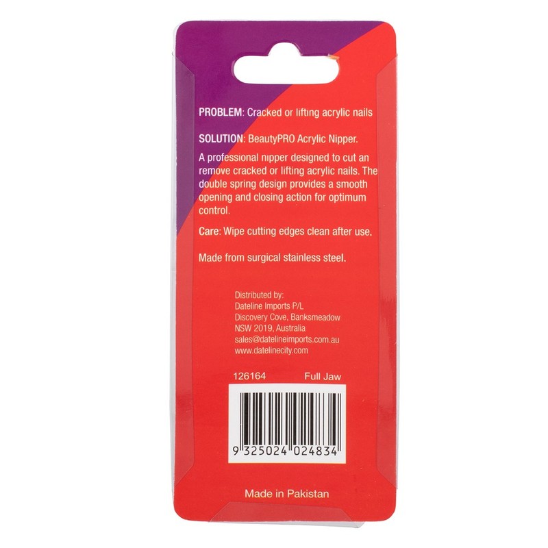 BeautyPRO Acrylic Nipper - Full Jaw