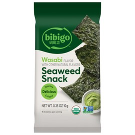 bibigo Wasabi Flavor with Other Natural Flavors Seaweed Snacks