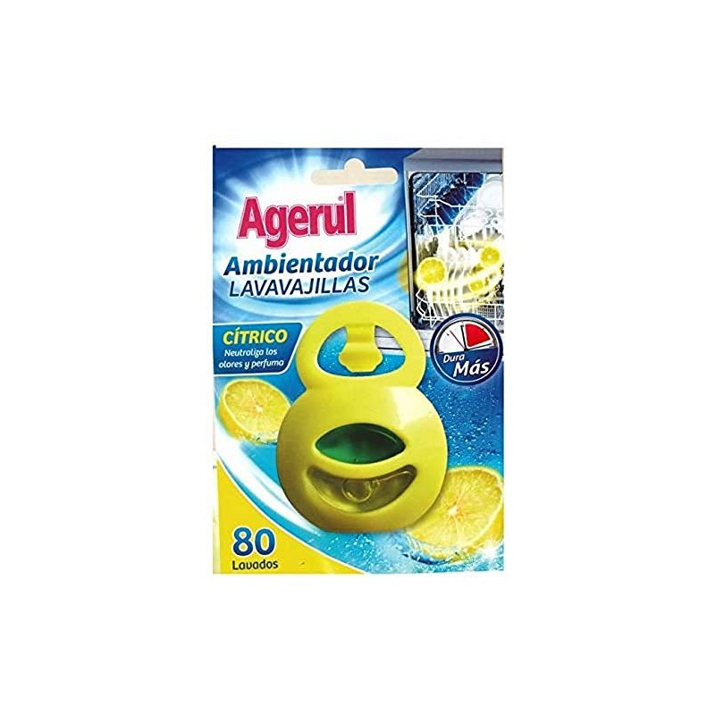 agerul Air Freshener Citrus Dishwasher 80 Washes.