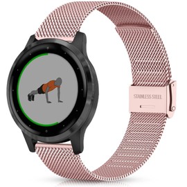 Harikiri 22mm Metal Straps Compatible with Garmin Venu 3/Venu 2/Vivoactive 4(45mm),Garmin Forerunner 255/255 Music/265/935/945,Fossil Gen 6 44mm/5E 44mm/5 Garrett HR/Women's Gen 5 Julianna