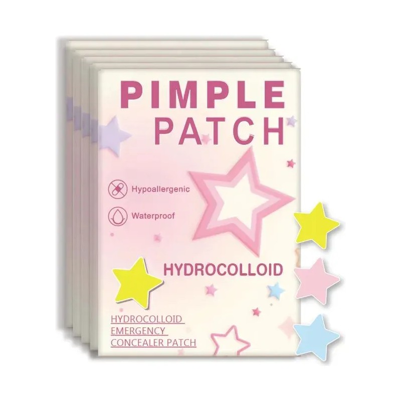 Ll Parche Star Acne, Moderno, Ultrafino Y Transpirable,