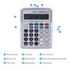 HUIOP Calculators Large Display,Musical Desktop Calculator 12-Digits LCD Display Electronic
