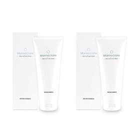 Manna Claire Moisturizing Gel, Facial Cleansing, Pores, Jelly, Mannan Jelly, Scrub (Set of 2)