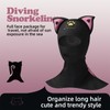 Govllfoz Snorkeling Facekini Sun Mask, Swimming Face Protection