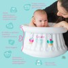Cupcake Babies Small Inflatable Bathtub for Babies and Toddlers up