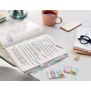 Post-it® Pastel Color Tabs, Gradient Blue, Pink, Clear, 36 Tabs/Pack