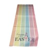 Easter Pastel Stripe Table Runner