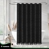 Dynamene Extra Long Shower Curtains, 96 Inch Long Boho Chenille