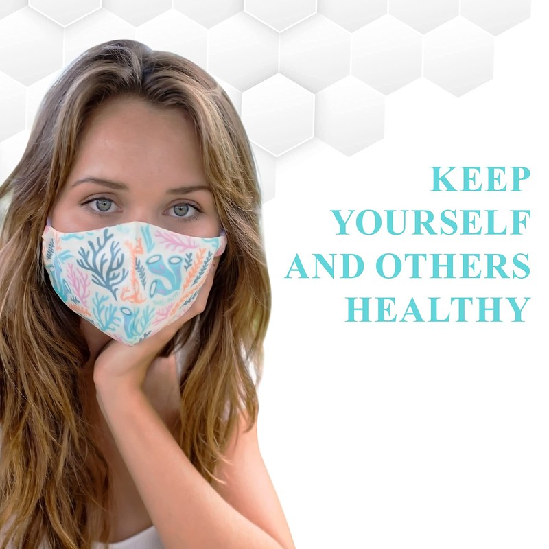 Meli Wraps - Reusable Cotton Face Masks, Washable Face Mask