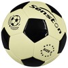 Senston Glow in The Dark Soccer Ball, Glowing Leather Soccer