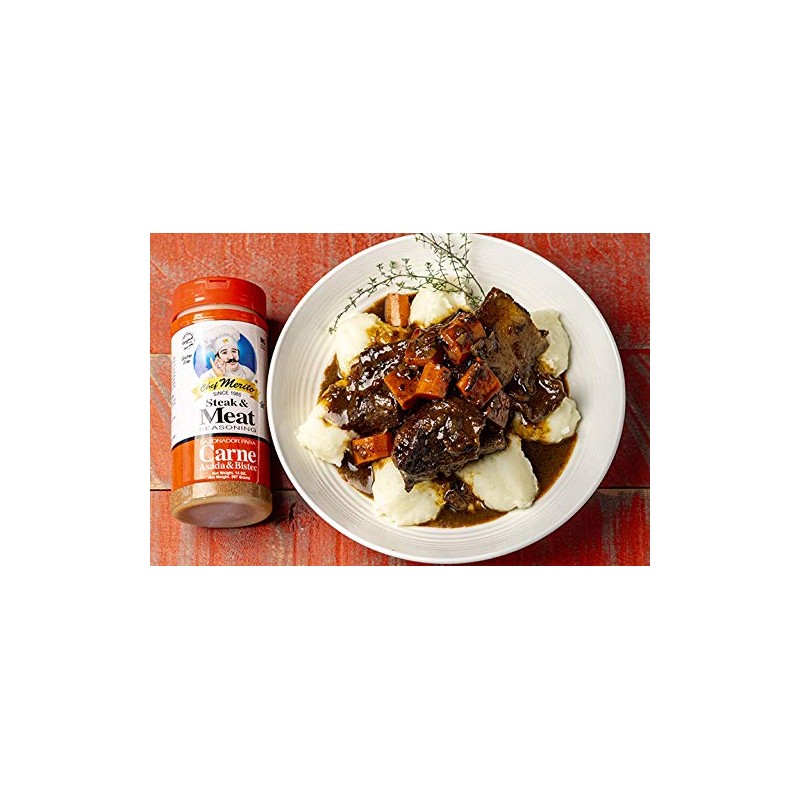 Chef Merito Carne Asada Beef and Chicken Seasoning Combo Pack,