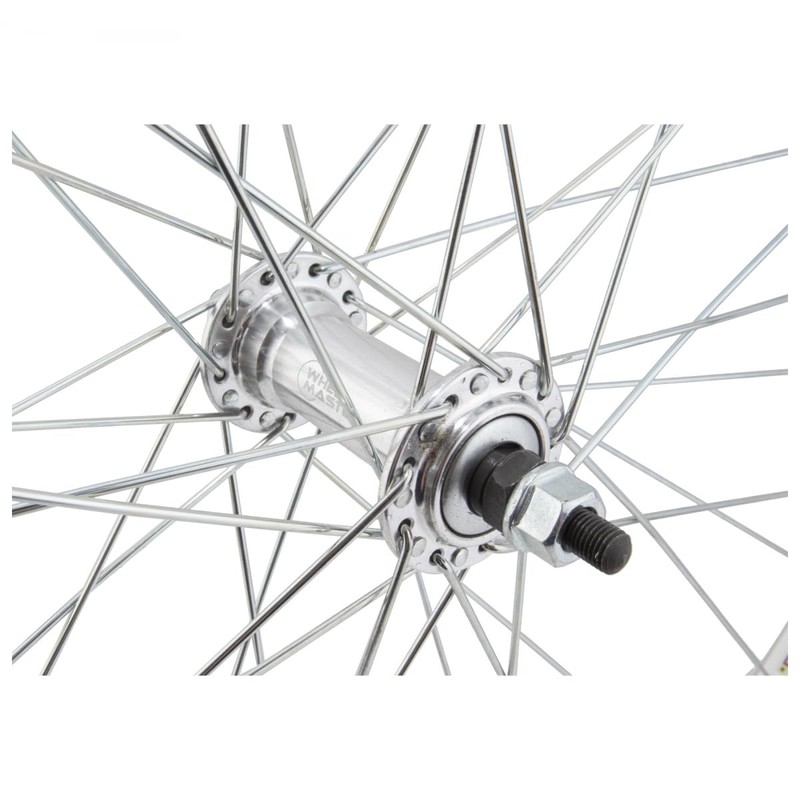 Wheel Front 27 x 1-1/4 Silver 36H