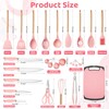 LSFCHUJU 37 PCS Kitchen Utensils Set, Silicone Cooking Utensils Set