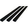 Small Latching Cable Raceway (375 Series) - 5ft - Black