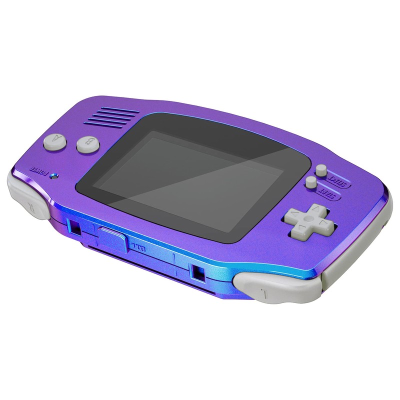 IPS Ready Upgraded eXtremeRate Chameleon Purple Blue Replacement Shell Full