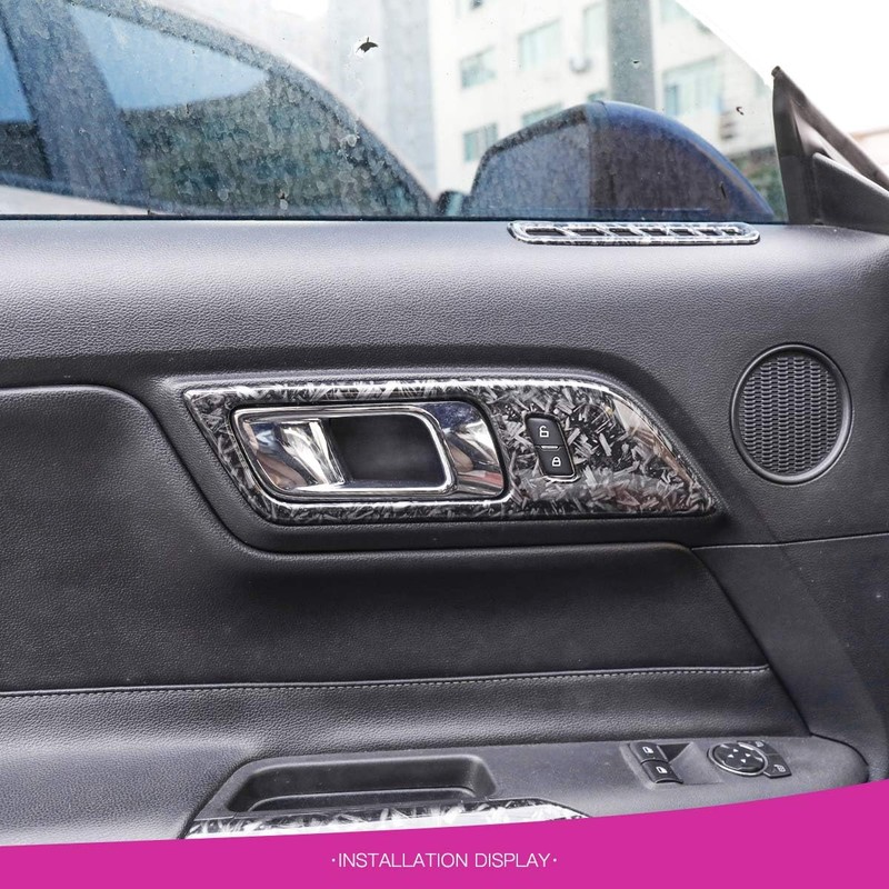 YINGTUU for Ford Mustang Accessories 2015-2025 Handle Switch Frame Cover