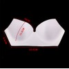 2piece White Bra Cup Chest Pads Sewing in Bra Cup