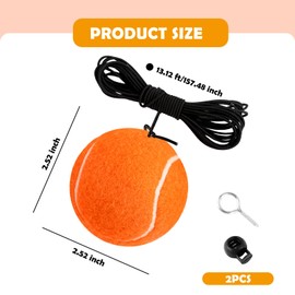 2PCS Garage Parking Aid,Height Adjustable Garage Parking Sensor for Guided Garages Parkings,Fashion Tennis Garages Car Stop Indicator for Avoiding Collisions Cars Accessories (Orange/2PCS)