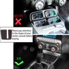 SENSHINE for Chevy Camaro Accessories 2010-2015 Interior Cup Holder Inserts