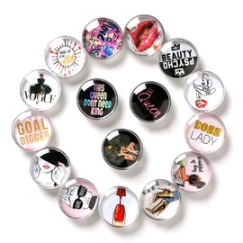 Cosylove 16 Styles Letter Frigerator Magnets, Crystal Glass Fridge Magnets for Office Cabinets, Whiteboards, Photos, Beautiful Decorative Fridge Magnets,Decorate Home (Letter)