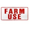Hy-Ko Products 361951 Farm Use Id Tag White/Red, 6(h) x