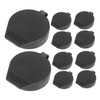 BUGUUYO 10pcs Lock Dust Cover Outdoor Distribution Cabinet Rainproof Protectors