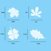 26pcs Leaf Window Strike Prevention Stickers Anti-Collision Window Clings Prevent