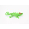 Safari Chameleon, Rubber Toy Lizard, Realistic Figure, Model, Replica, Kids