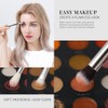 DUcare Brochas de maquillaje profesionales 15pcs Brochas para maquillaje set
