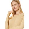 Madewell Whisper Cotton Rib-Crewneck Long-Sleeve Tee Desert Dune XS (Women's