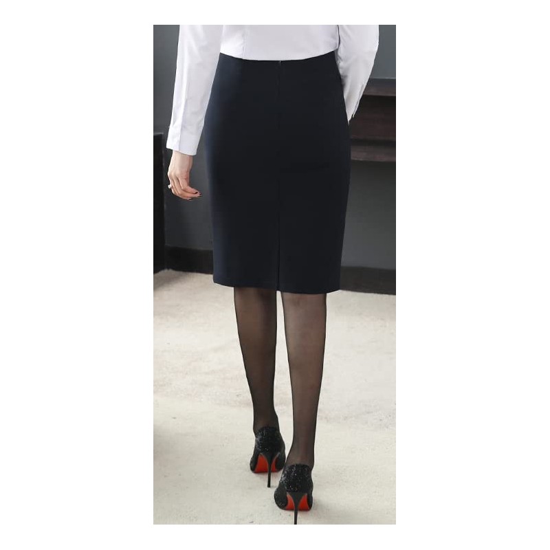 syvent Women's Plus Size Office Skirt, Business Suit Pencil Skirt,