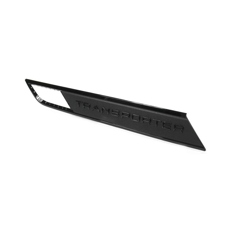 Volkswagen Original Transporter Lettering Set Mudguard Indicator Light Plaque, Black,