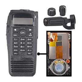 Amasu XPR6550 Black Front Housing Case with Speaker Mic Compitable with XPR6550 XPR6580 XIR P8268 XIR P8260 DGP6150 DP3600 DP3601 Radio