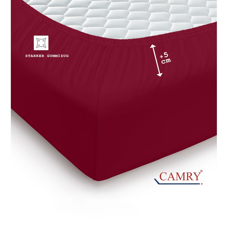 Camry Jersey Fitted Sheets, Cotton Bed Sheets