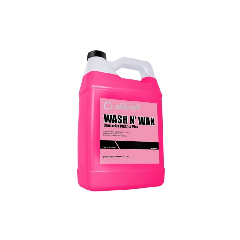 Nanoskin WASH N' WAX with Carnauba 1 gallon - Cleans