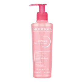 Bioderma Sensibio Gel Moussant, Gel Micelar Limpiador, 200ml