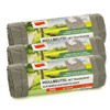 Bin Liners with Carry Handle, Grey, 95% Recycled Material (Grey