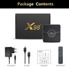X98 Plus Android 11.0 Smart TV Box Amlogic S905W2 UHD