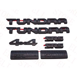 Toyota OEM 2014-2021 TOYOTA TUNDRA BLACKOUT EMBLEMS OVERLAY KIT GENUINE OEM PT948-34181-02